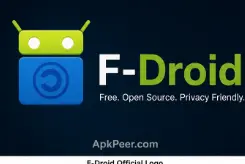 F Droid Logo and Open Source Android Appstore logo featuring free and privacy-focused apps